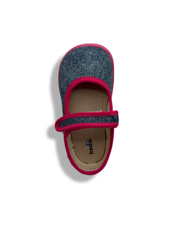 Barefoot Hausschuhe Beda Denim