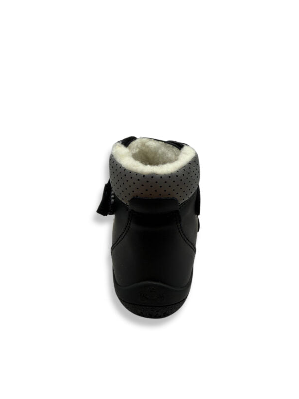 Beda Barfuß Kinder Winterstiefeletten - Just Black