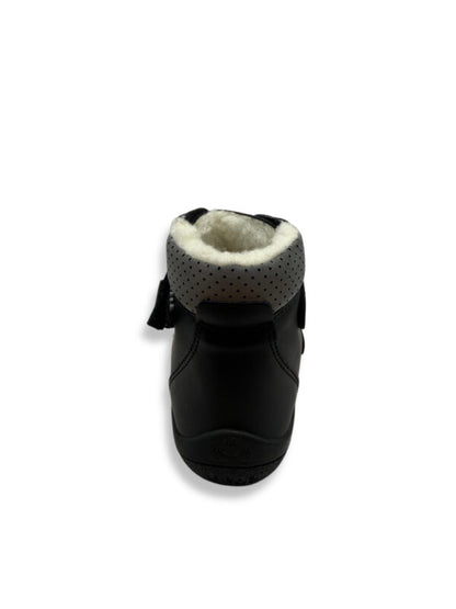 Beda Barfuß Kinder Winterstiefeletten - Just Black