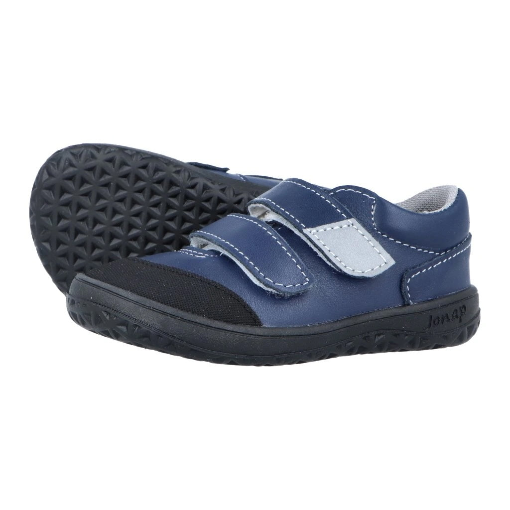 Jonap B22, blau - Ganzjahres-Barfußschuhe für Kinder