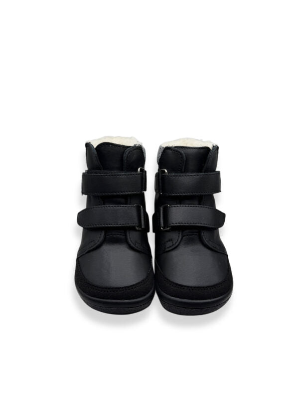 Beda Barfuß Kinder Winterstiefeletten - Just Black