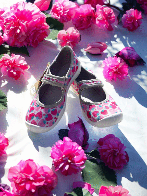 Hausschuhe Kita Strawberry