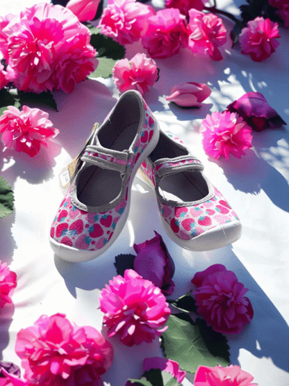 Hausschuhe Kita Strawberry